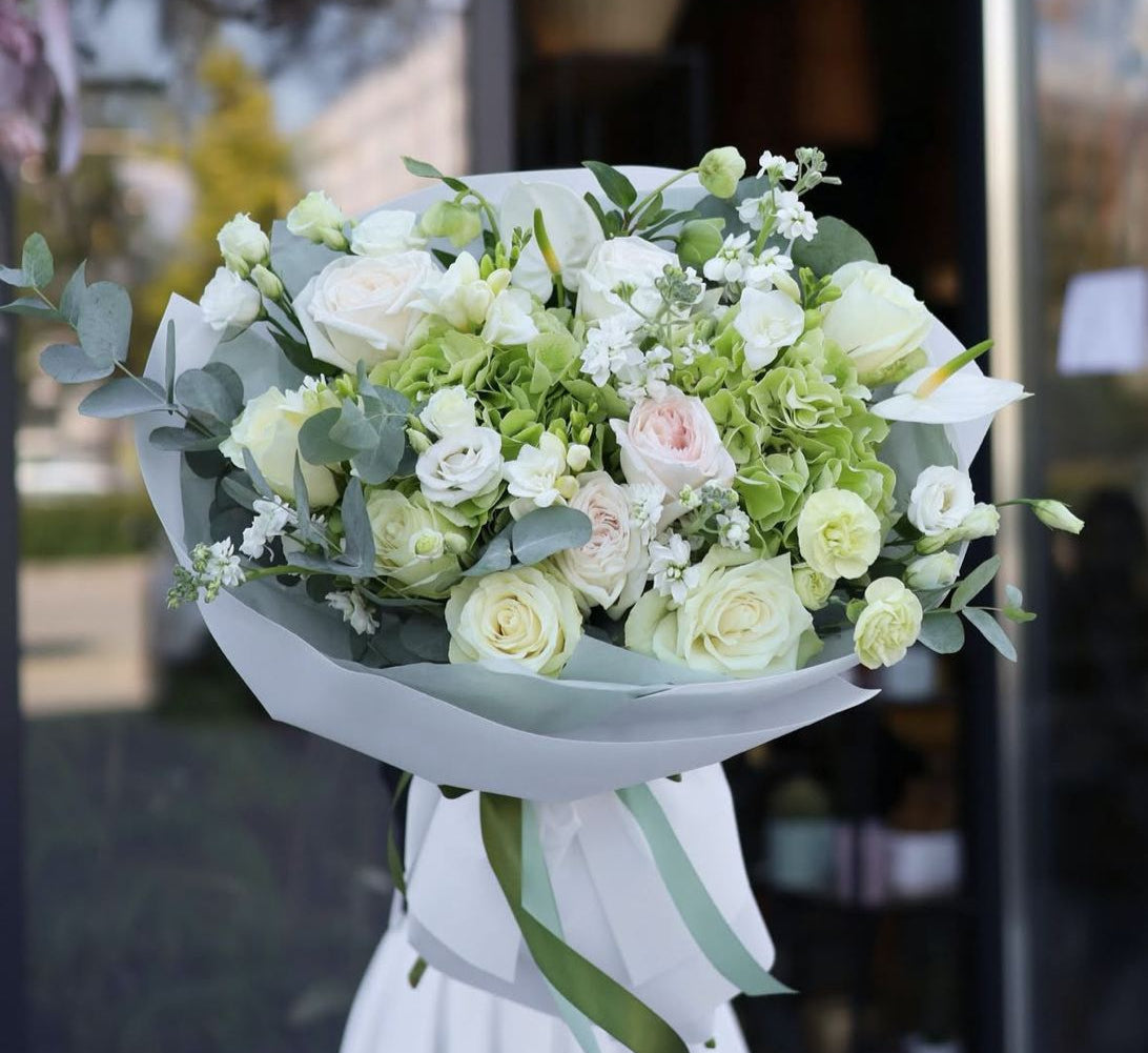 Elegant Bouquet in Stylish Wrapping