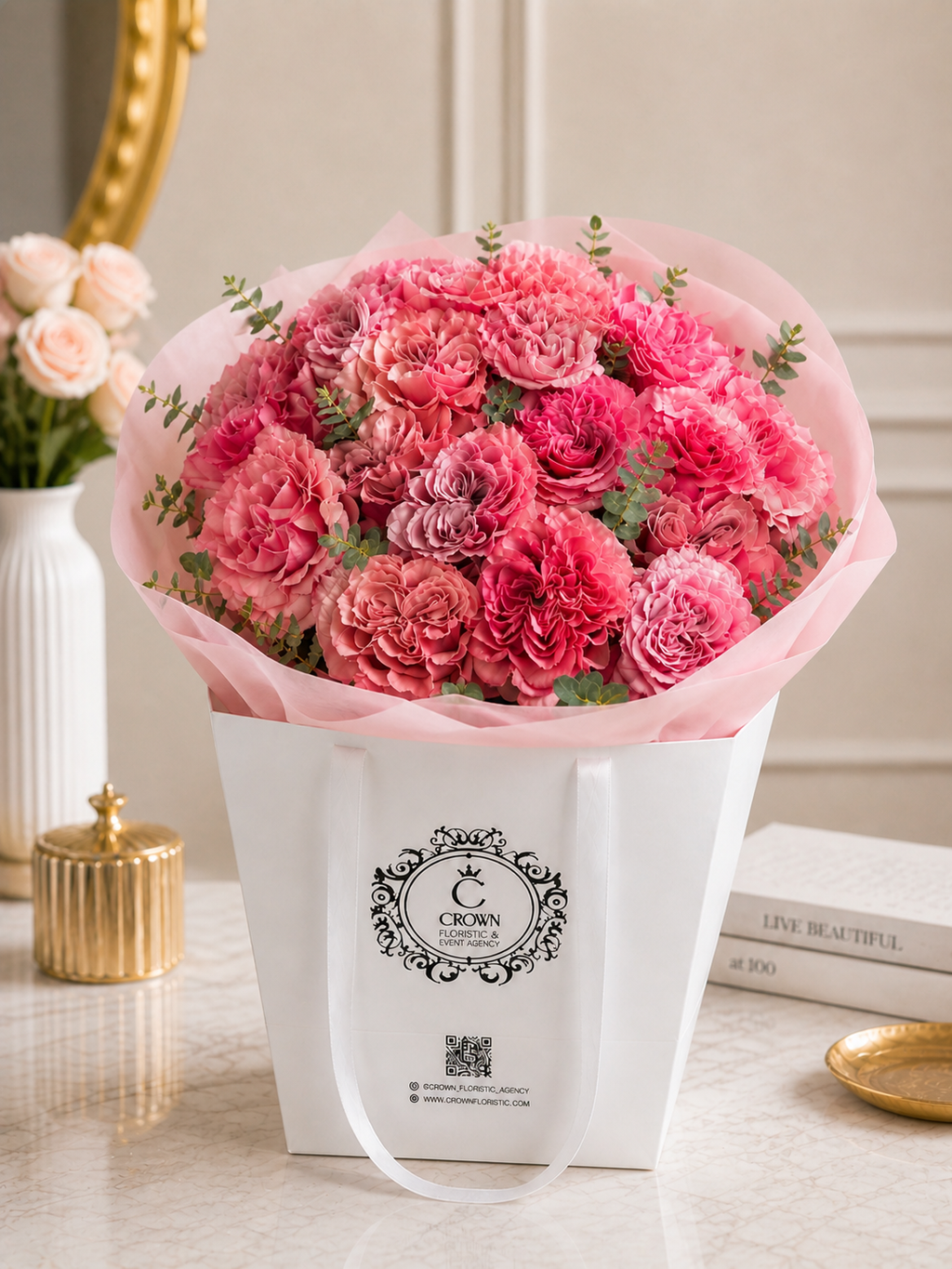 Pink Garden Luxe Bouquet