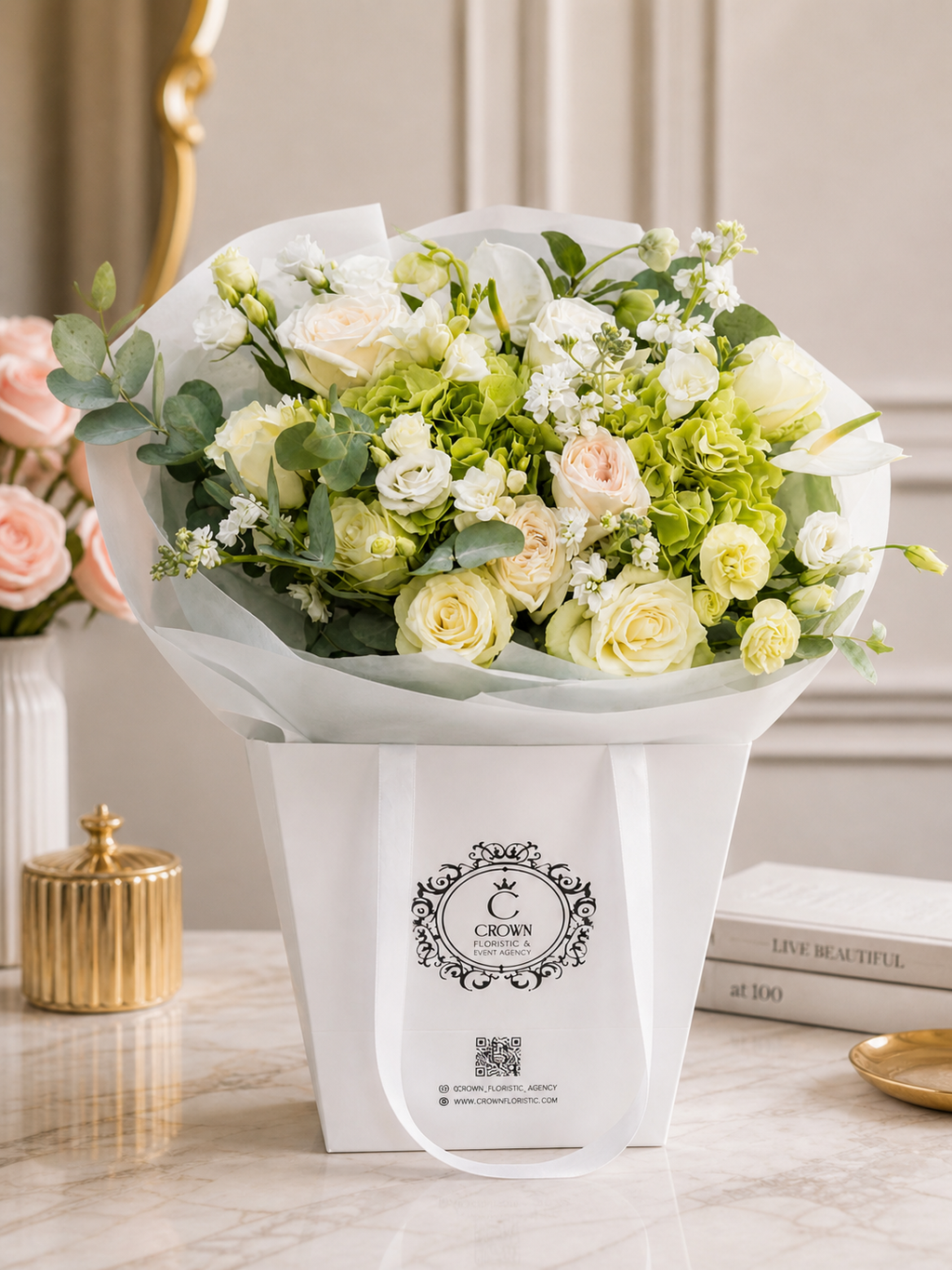 Elegant Bouquet in Stylish Wrapping