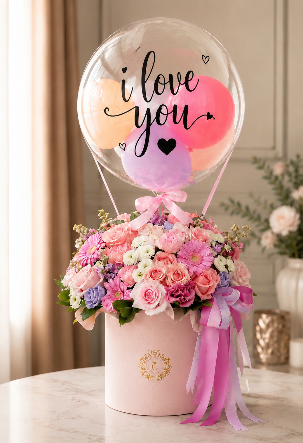Bubble Flower Box