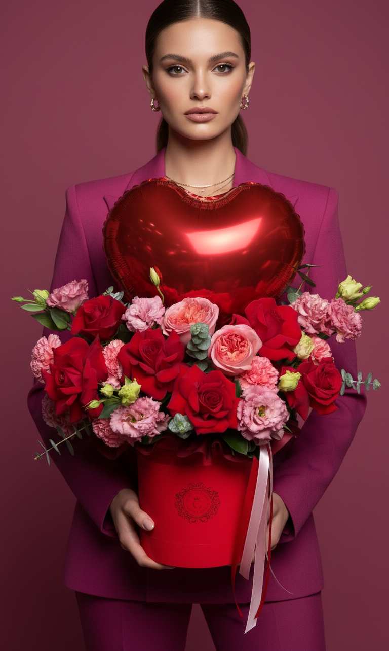 Valentine’s Heart Bouquet ❤️