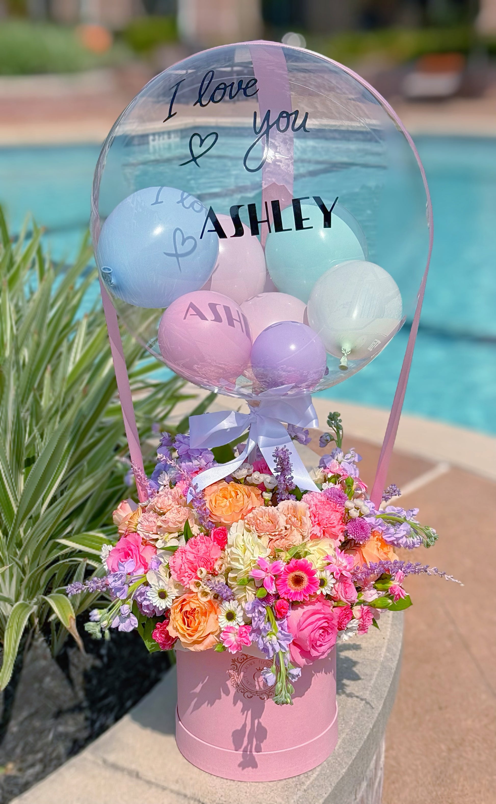 Bubble Flower Box