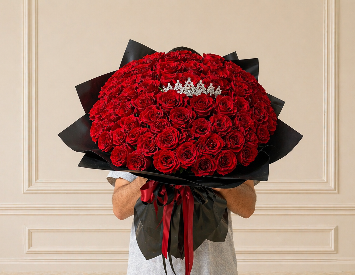 Royal Red Rose Bouquet